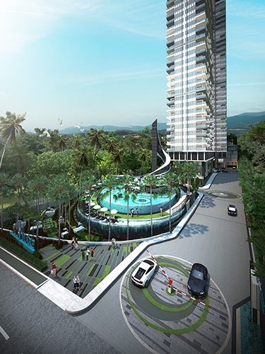เดลมาเล่ย์ บางเสร่ บีชฟร้อนท์ คอนโดมิเนียม [Del Mare Bangsaray Beachfront Condominium]