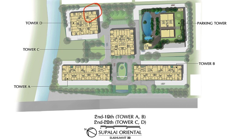ศุภาลัย โอเรียนทัล สุขุมวิท 39 [Supalai Oriental Sukhumvit 39]